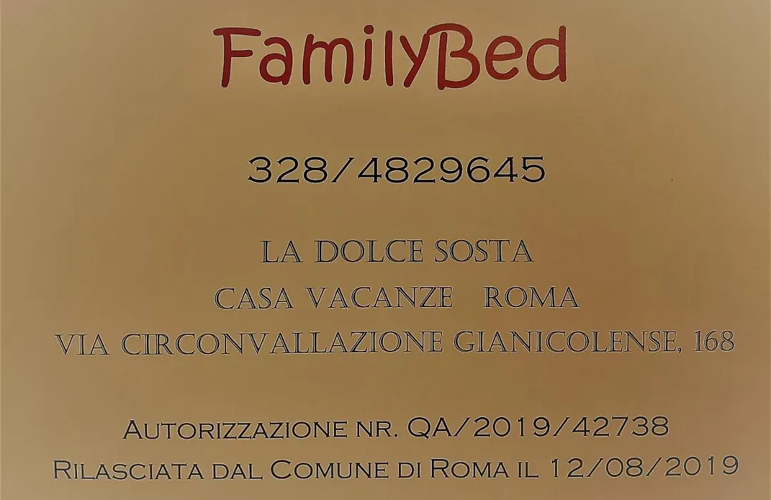 Familybed Roma Monteverde-Vaticano-1